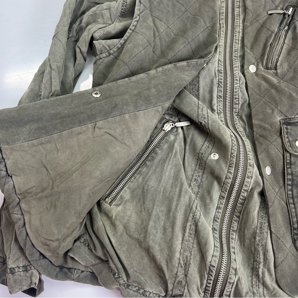 Go silk men’s khaki vest jacket XS L11-30 - Picture 3 of 8